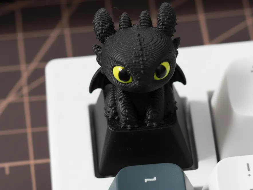 Keycap de Teclado — Banguela (Dragão)