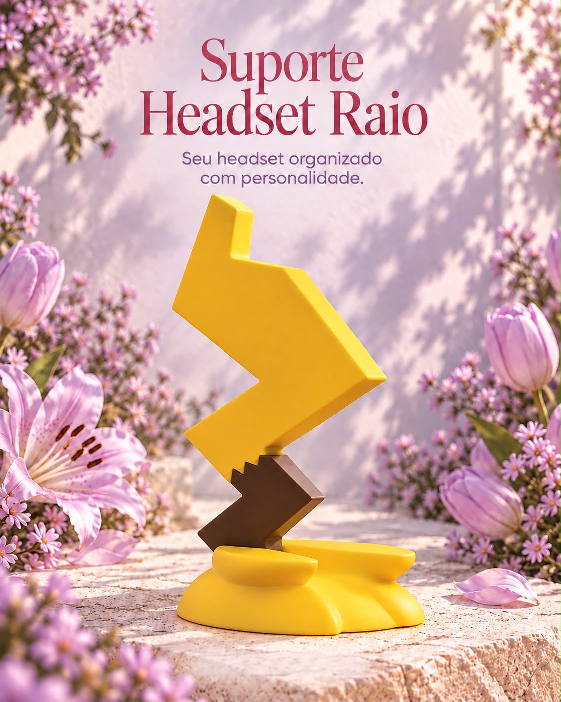 Suporte para Headset Raio