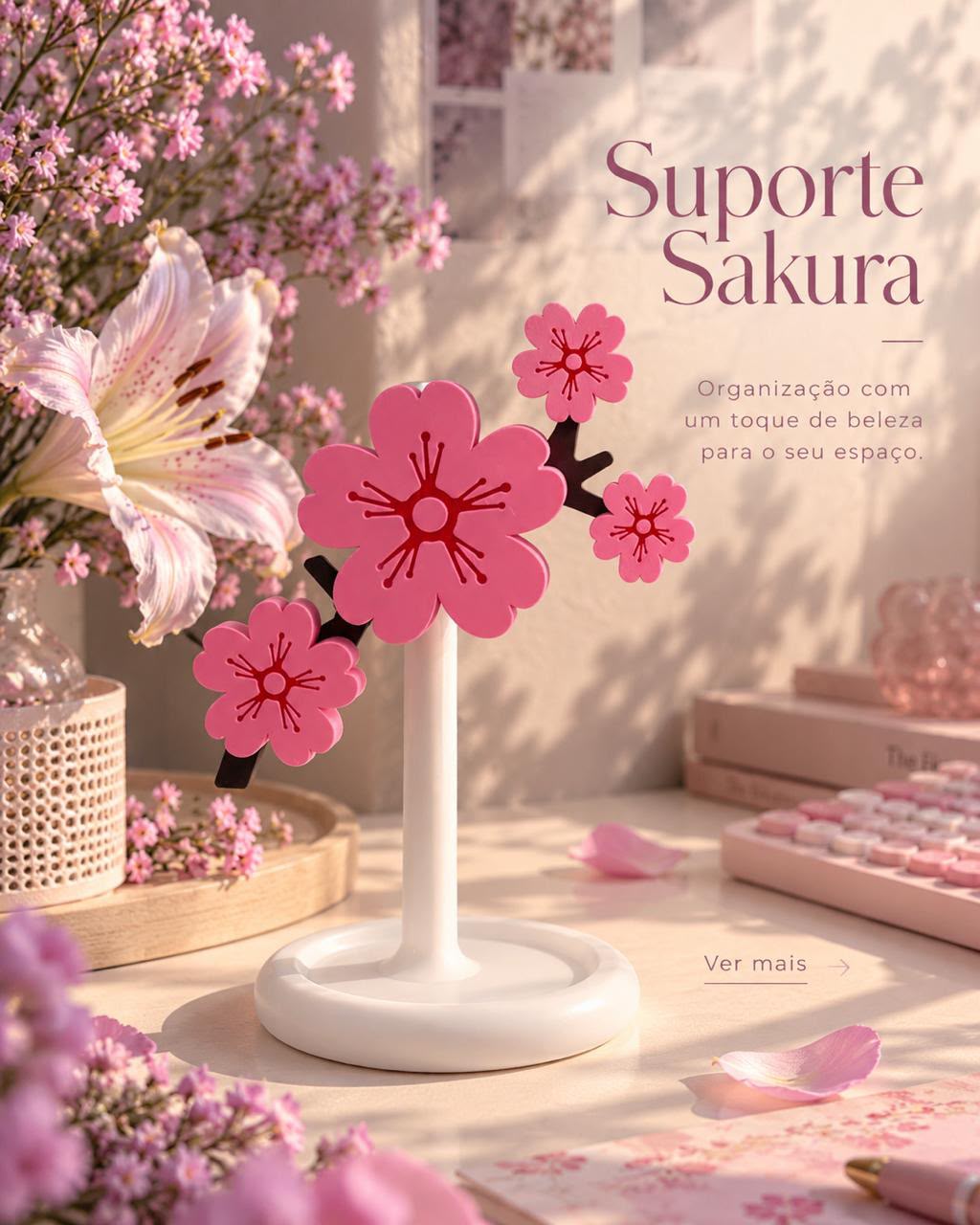 Suporte para Headset Sakura