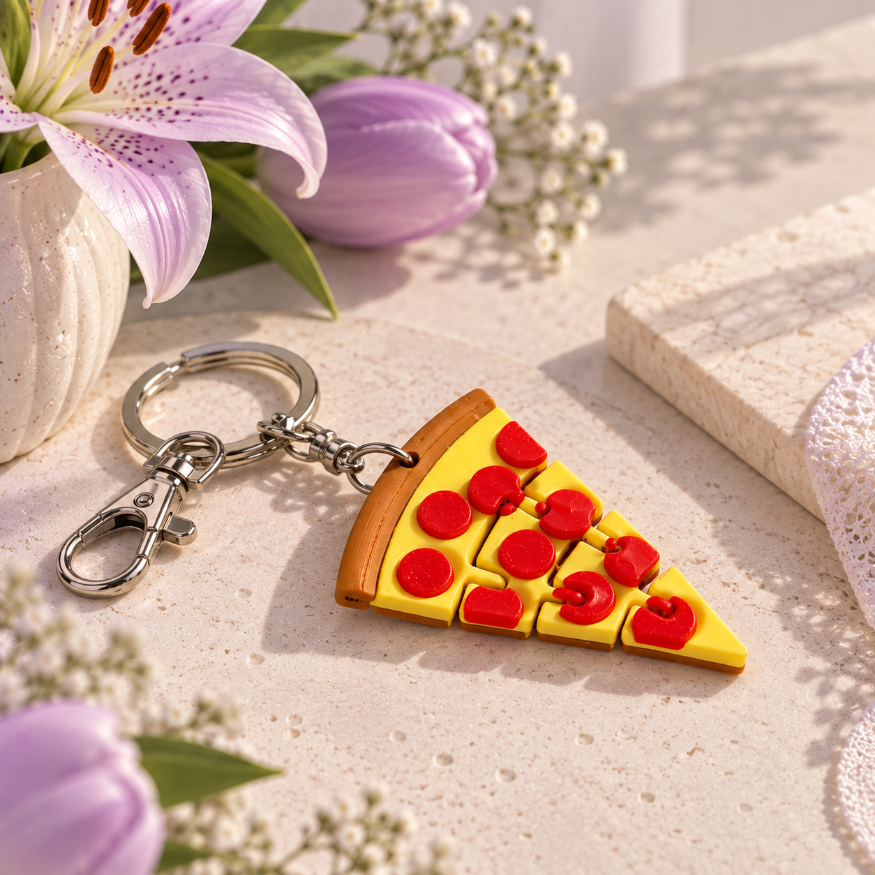 Chaveiro de Pizza