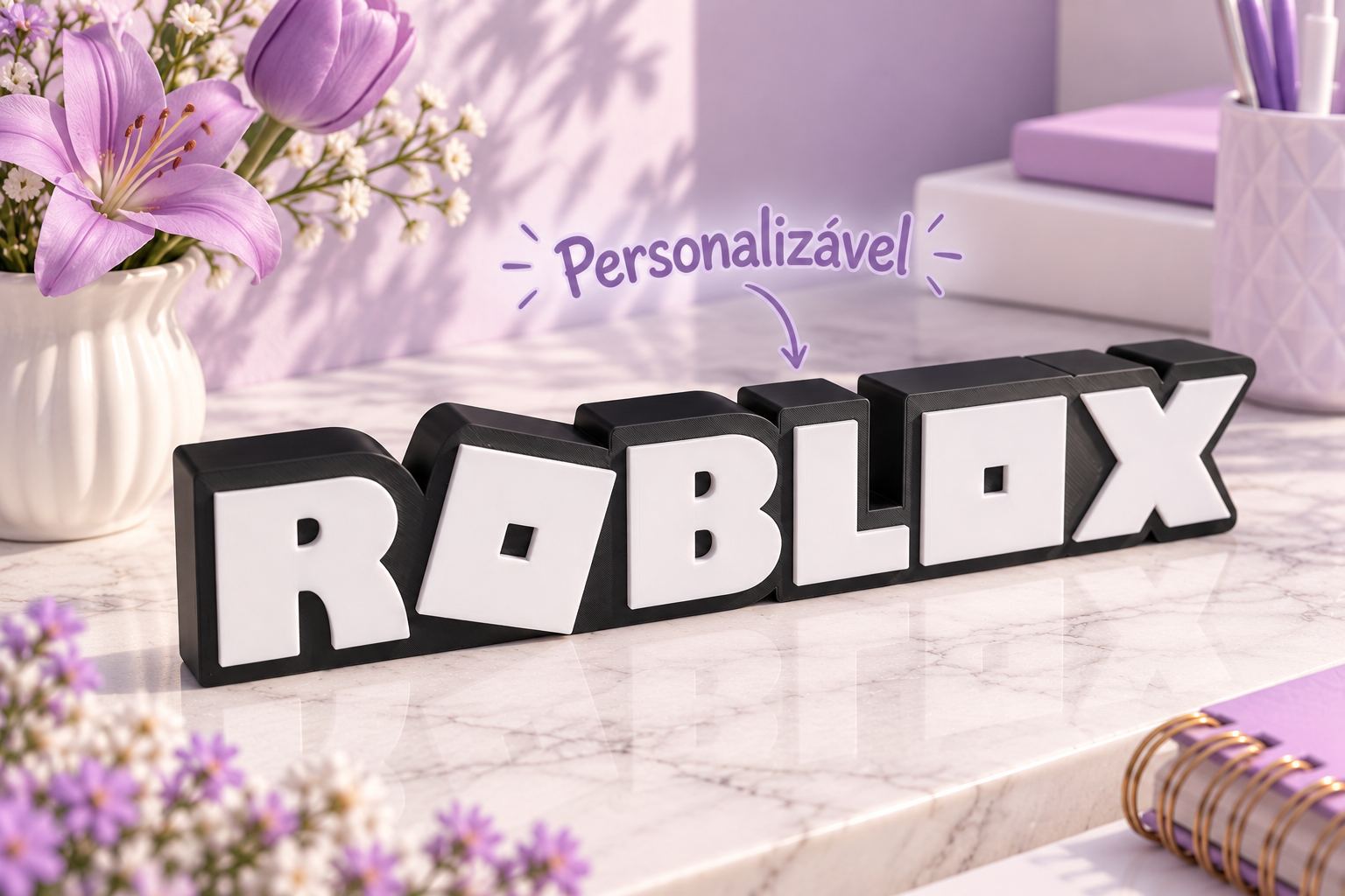 Logo Roblox Personalizável