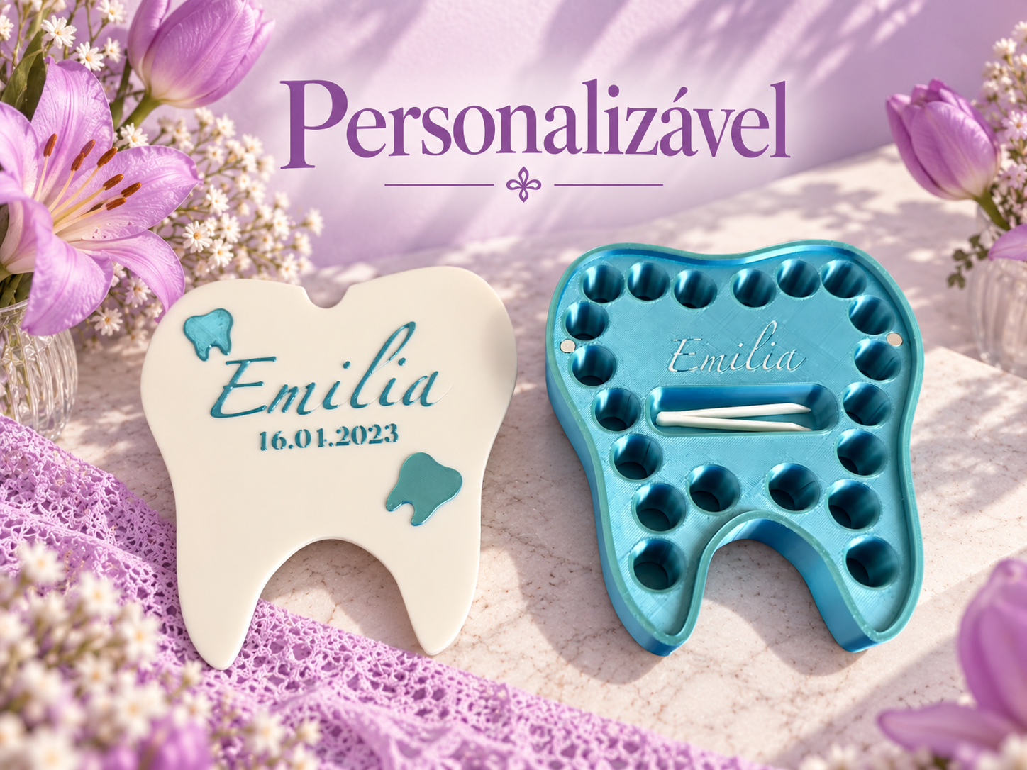 Caixinha para Dente Personalizável