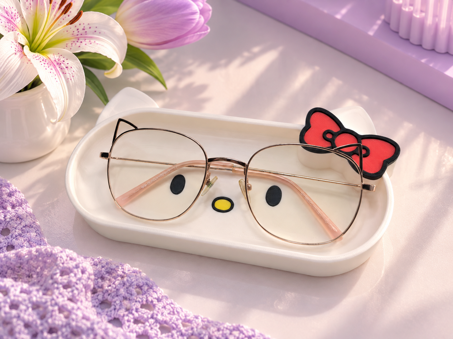 Porta-Óculos Hello Kitty