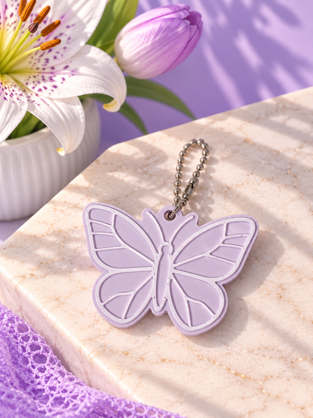 Chaveiro borboleta